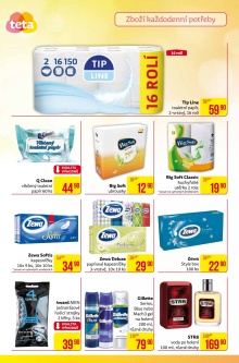 akční leták Teta drogerie 8.1.2016-16.1.2016