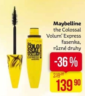 Rasenka colossal volum express maybelline