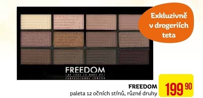 Ocni stiny paleta freedom