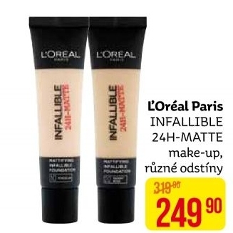 Make up infallible matte l oreal