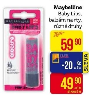 Balzam na rty baby lips maybelline