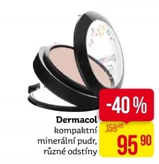 Pudr kompaktni mineralni dermacol