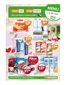 akční leták COOP 1.1.2016-14.1.2016