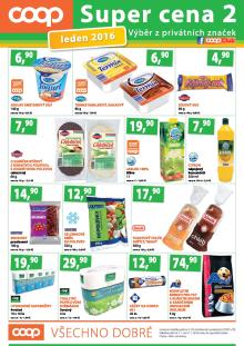 akční leták COOP 1.1.2016-12.1.2016