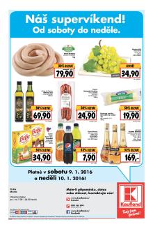 akční leták Kaufland 7.1.2016-13.1.2016