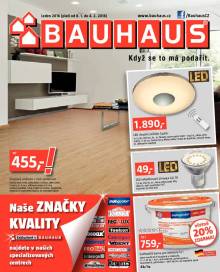 akční leták BAUHAUS 8.1.2016-4.2.2016