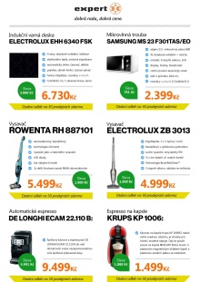 akční leták Expert elektro 8.1.2016-13.1.2016