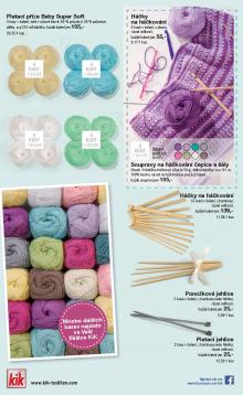akční leták Kik textil 13.1.2016-29.2.2016