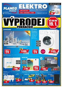 akční leták Planeo Elektro 13.1.2016-19.1.2016
