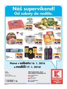 akční leták Kaufland 14.1.2016-20.1.2016