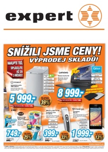 akční leták Expert elektro 14.1.2016-22.1.2016