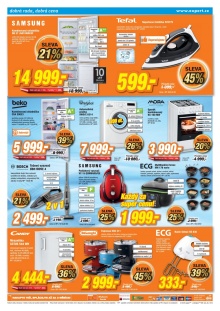 akční leták Expert elektro 14.1.2016-22.1.2016