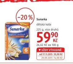 Kase detska sunarka