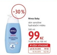 Mleko hydratacni detske baby nivea