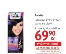 Barva na vlasy intensive color creme palette schwarzkopf