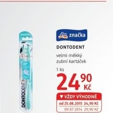 Kartacek na zuby dontodent