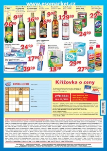 akční leták ESO MARKET 20.1.2016-31.1.2016
