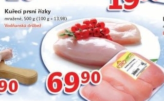 Rizky kureci prsni mrazene vodnanske kure