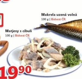 Matjesy s cibuli