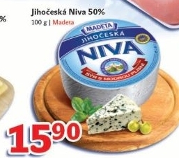 Syr niva jihoceska 50 madeta