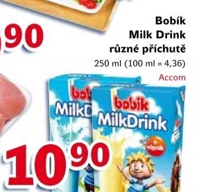 Napoj mlecny bobik