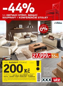 akční leták XXXLutz 18.1.2016-31.1.2016