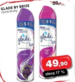 Osvezovac vzduchu ve spreji glade by brise