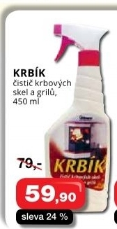Cistic na krbova skla krbik dubrava