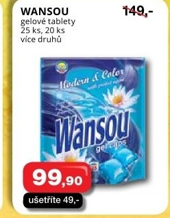 Praci kapsle wansou