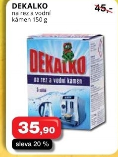 Cistic na rez a vodni kamen dekalko