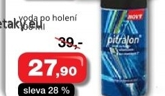 Voda po holeni pitralon