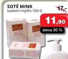 Mydlo tuhe mink sote