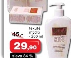 Mydlo tekute mink sote