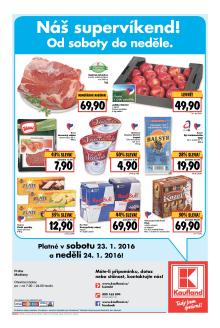 akční leták Kaufland 21.1.2016-27.1.2016
