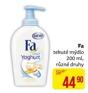 Mydlo tekute fa