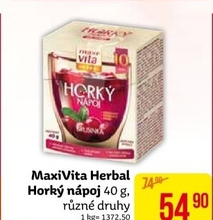 Napoj instantni horky napoj maxivita
