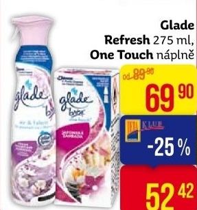 Osvezovac vzduchu ve spreji refresh glade by brise