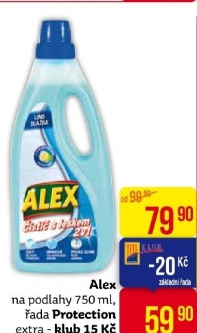 Cistic na podlahy alex
