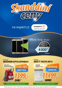 akční leták Expert elektro 23.1.2016-31.1.2016