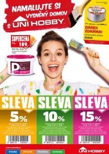 akční leták UNI HOBBY 29.1.2016-10.2.2016