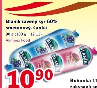 Syr taveny blanik