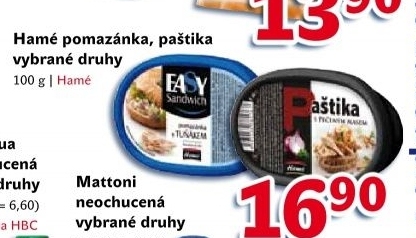 Pomazanka easy sandwich hame