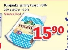 Tvaroh jemny 8 krajanka