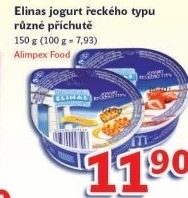 Ochuceny jogurt recky elinas