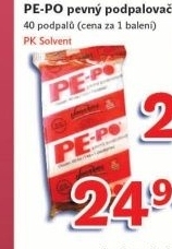 Podpalovac pevny pe po
