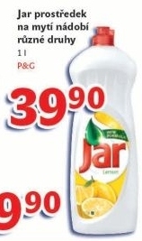 Prostredek na nadobi jar