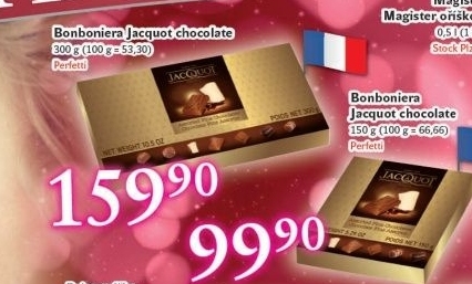 Bonboniera pralinky jacquot