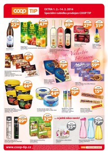 akční leták COOP 1.2.2016-14.2.2016