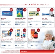 akční leták BENU Lékárna 1.2.2016-29.2.2016