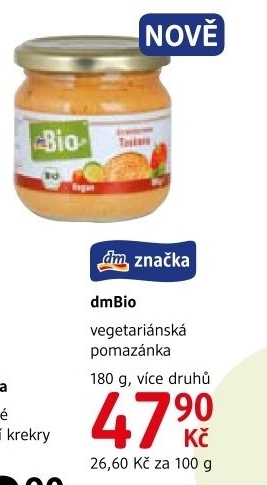 Vegetarianska pomazanka dm bio